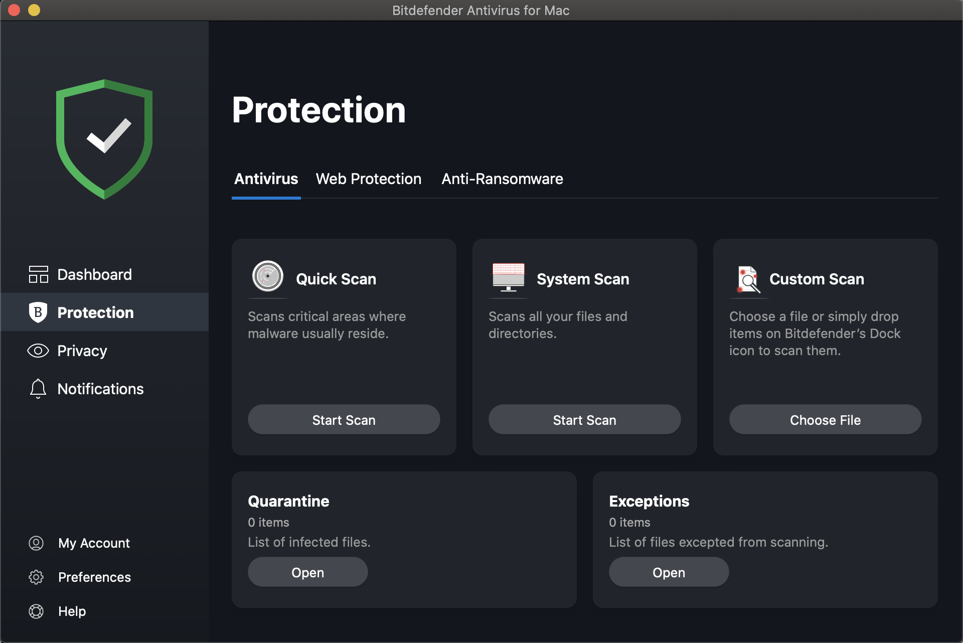 antivirus scan for mac free
